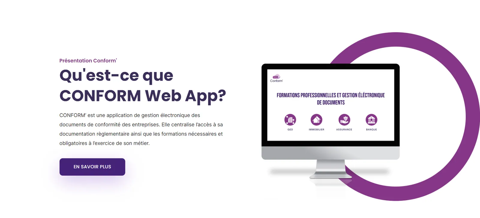 Présentation de l'outil : la proposition de valeur expliquée à un public professionnel.